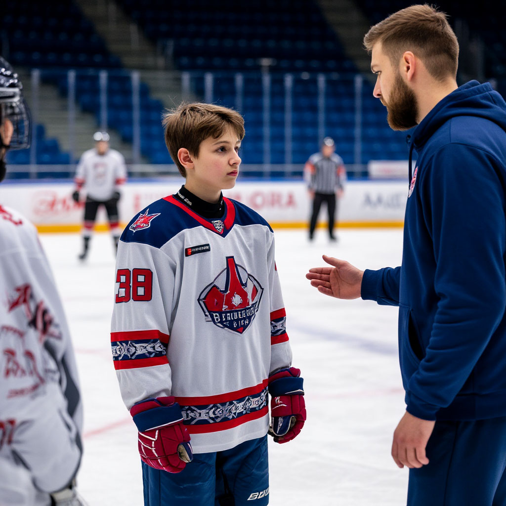 тренер ругает